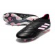 Scarpe da Calcio adidas Copa Pure+ FG Nero Core Zero Metallico Rosa Shock Team