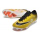 Nike Zoom Mercurial Vapor 15 Elite FG Nero Giallo