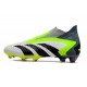 Adidas Predator Accuracy+ FG Bianco Nero Core Limone Lucido