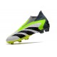 Adidas Predator Accuracy+ FG Bianco Nero Core Limone Lucido