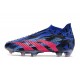 Adidas Predator Accuracy+ FG PP Blu Lucido Magenta Real Team Nero Core