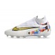 Nike Phantom GX Elite DF FG Bianco Oro