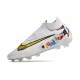 Nike Phantom GX Elite DF FG Bianco Oro