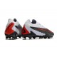 Nike Phantom GX Gripknit Elite FG Nero Grigio Rosso