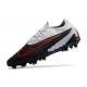 Nike Phantom GX Gripknit Elite FG Nero Grigio Rosso