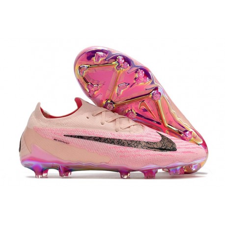 Nike Phantom GX Gripknit Elite FG Rosa Nero