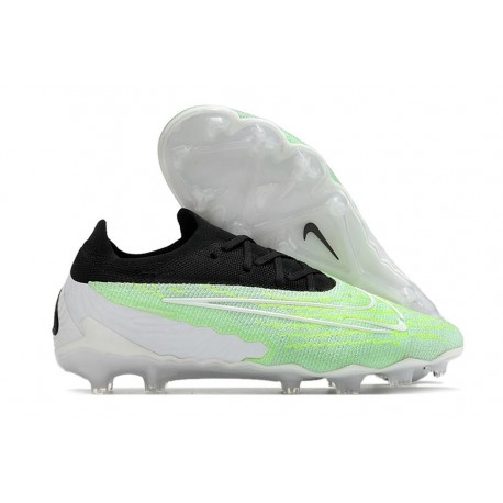 Nike Phantom GX Gripknit Elite FG Bianco Verde Negro