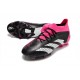 Scarpe Adidas Predator Accuracy.1 FG Nero Core Bianco Rosa Shock Team