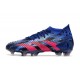 Scarpe Adidas Predator Accuracy.1 FG PP Blu Lucido Magenta Real Team Nero Core