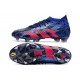 Scarpe Adidas Predator Accuracy.1 FG PP Blu Lucido Magenta Real Team Nero Core