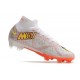 Nike Air Zoom Mercurial Superfly 9 Elite Fg Bianco Oro