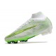 Scarpe Nike Zoom Mercurial Superfly IX Elite Fg Bianco Verde