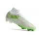 Scarpe Nike Zoom Mercurial Superfly IX Elite Fg Bianco Verde