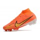 Scarpe Nike Zoom Mercurial Superfly IX Elite Fg Arancio Oro