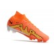 Scarpe Nike Zoom Mercurial Superfly IX Elite Fg Arancio Oro