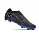 Nike Zoom Mercurial Vapor 15 Elite FG Nero Cromo Hyper Royal