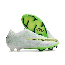 Nike Zoom Mercurial Vapor 15 Elite FG Bianco Verde