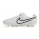 Nike Tiempo Legend 9 Elite FG Uomo Bianco Nero