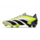 Adidas Predator Accuracy.1 L FG Bianco Nero Core Limone Lucido