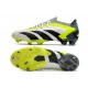 Adidas Predator Accuracy.1 L FG Bianco Nero Core Limone Lucido