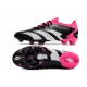 Adidas Predator Accuracy.1 L FG Nero Core Bianco Rosa Shock Team