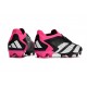 Adidas Predator Accuracy.1 L FG Nero Core Bianco Rosa Shock Team