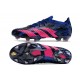 Adidas Predator Accuracy.1 L FG PP Blu Lucido Magenta Real Team Nero Core