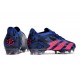 Adidas Predator Accuracy.1 L FG PP Blu Lucido Magenta Real Team Nero Core