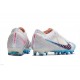 Nike Air Zoom Mercurial Vapor XV Elite AG Pro Bianco Blu Baltico Rosa Blast Indigo Haze