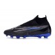 Nike Phantom GX Elite DF FG Nero Cromo Hyper Royal