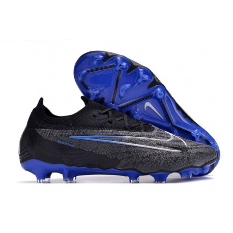 Scarpa da Calcio Nike Phantom GX Elite FG Nero Cromo Hyper Royal