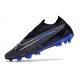 Scarpa da Calcio Nike Phantom GX Elite FG Nero Cromo Hyper Royal