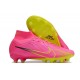 Nike Air Zoom Mercurial Superfly IX Elite AG Rosa Giallo