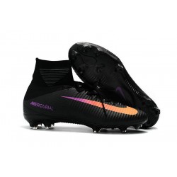 Nike Scarpa Calcio Mercurial Superfly 5 DF FG ACC - Nero Arancio