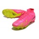 Nike Air Zoom Mercurial Superfly IX Elite AG Rosa Giallo