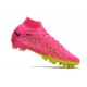 Nike Air Zoom Mercurial Superfly IX Elite AG Rosa Giallo