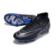 Nike Air Zoom Mercurial Superfly IX Elite AG Nero Cromo Hyper Royal