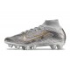 Nike Air Zoom Mercurial Superfly IX Elite AG Argento Oro