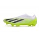 Adidas X Crazyfast.1 Senza Lacci FG Bianco Nero Core Limone Lucido