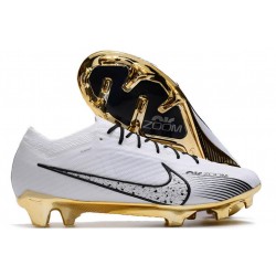 Nike Mercurial Vapor 11 CR7 FG ACC Scarpe da Calcetto - Bianco Oro