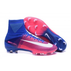 Scarpe Nike Mercurial Superfly V Dynamic Fit FG - Rosa Blu