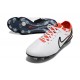 Nike Tiempo Legend X Elite FG Bianco Nero Cremisi Vivace