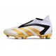 Adidas Predator Accuracy+ FG Bianco Oro Nero