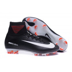 Scarpe Nike Mercurial Superfly V Dynamic Fit FG - Nero Bianco