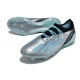 Scarpe adidas X Crazyfast Messi.1 FG Argento Metallico Bliss Blu Nero Core