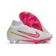 Scarpe Nike Zoom Mercurial Superfly IX Elite FG Bianco Rosa Volt