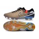 Nike Tiempo Legend X Elite FG Future Heritage Oro Silk Metallico Moneta Nero