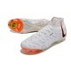 Scarpa Nike Phantom Luna Elite FG Bianco Nero Arancione Total