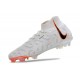 Scarpa Nike Phantom Luna Elite FG Bianco Nero Arancione Total