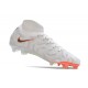 Scarpa Nike Phantom Luna Elite FG Bianco Nero Arancione Total